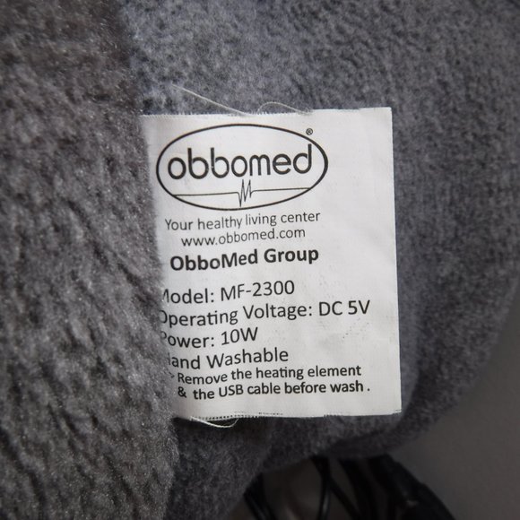 Obbomed USB Unisex 10V Carbon Fiber Heated Booties - Picture 2 of 4